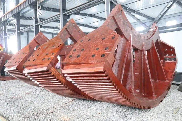 Large Multiple Segmented Girth Gear